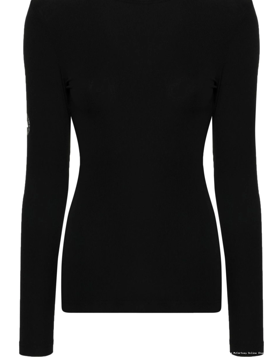 Affordable adidas by Stella McCartney logo-print T-shirt Women 0813